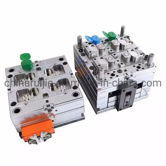 カスタムプラスチック注射ボトルの蓋閉鎖金型フリップトップキャップ金型